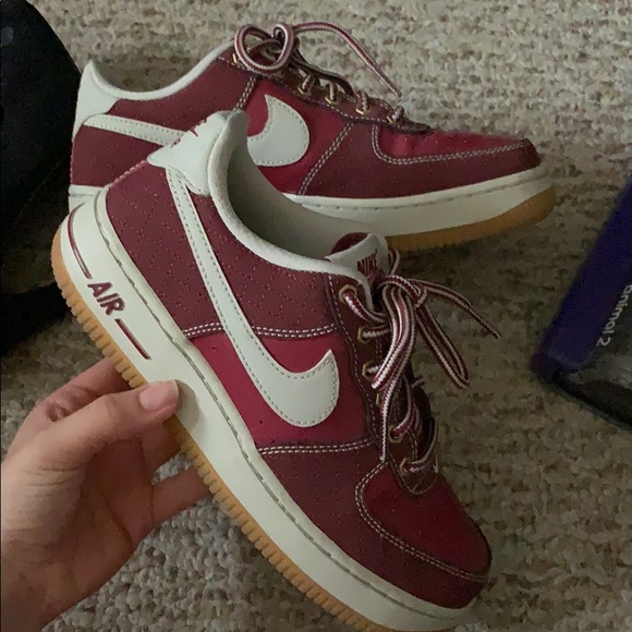 air force 1 burgundy gum